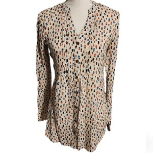 Maeve holiday button down‎ blouse